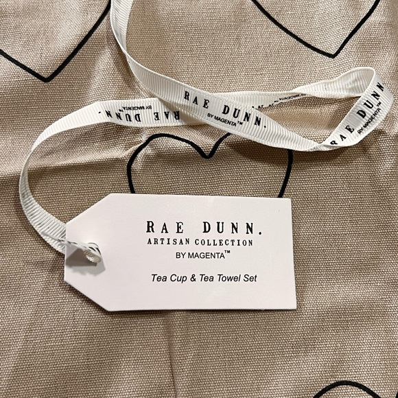 Rae Dunn Mug Tea Set with Tea Towel pink especially for Mom! - Picture 4 of 9